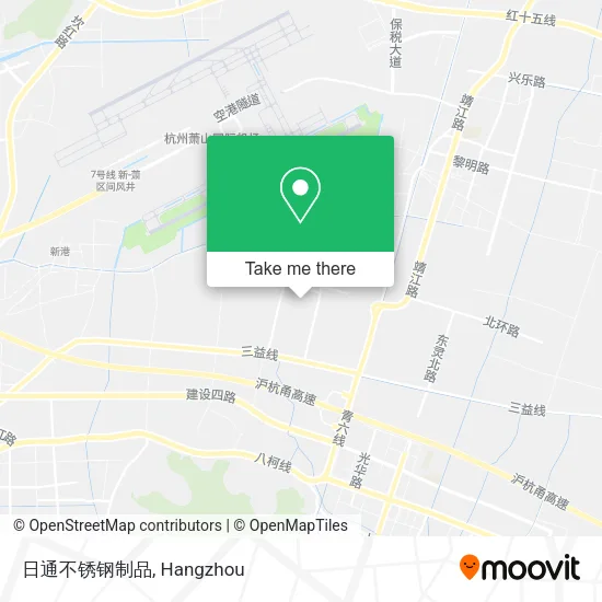 日通不锈钢制品 map