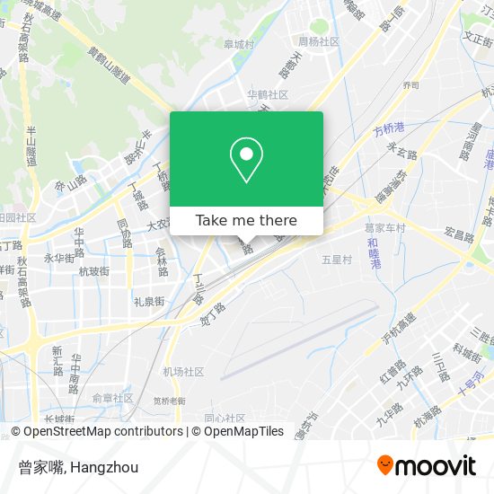 曾家嘴 map