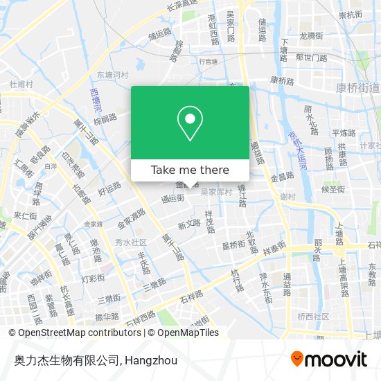 奥力杰生物有限公司 map