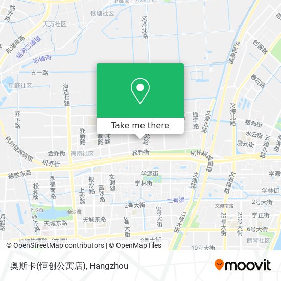 奥斯卡(恒创公寓店) map