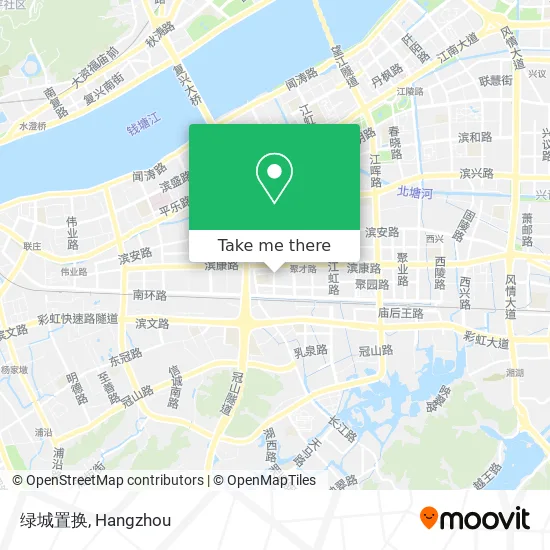 绿城置换 map