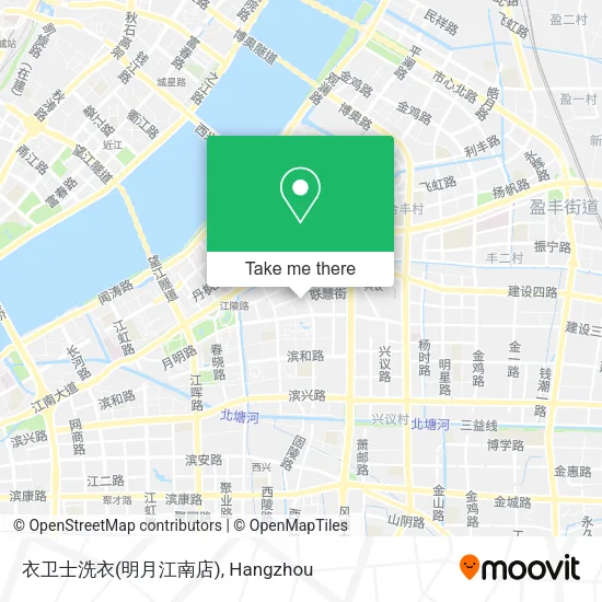衣卫士洗衣(明月江南店) map