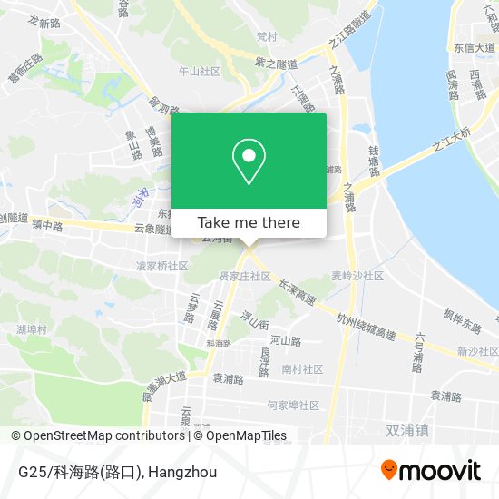 G25/科海路(路口) map
