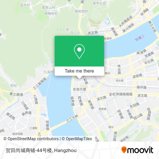 贺田尚城商铺-44号楼 map