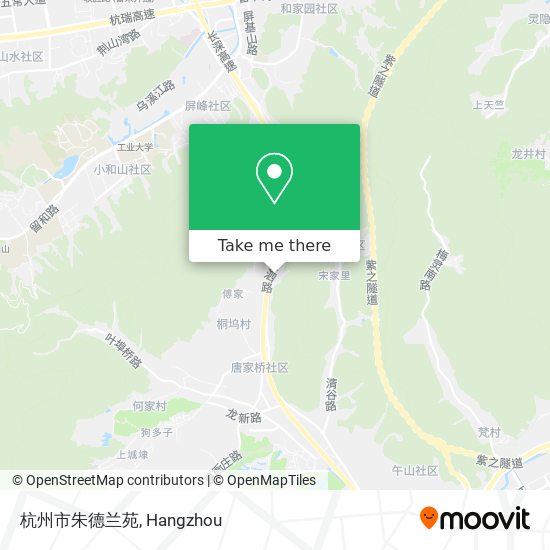 杭州市朱德兰苑 map