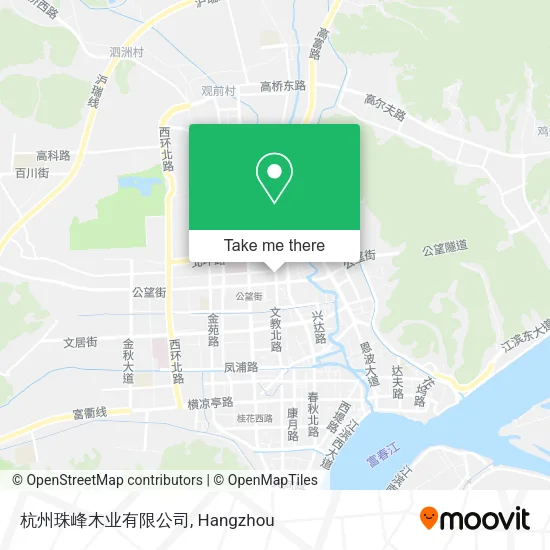 杭州珠峰木业有限公司 map