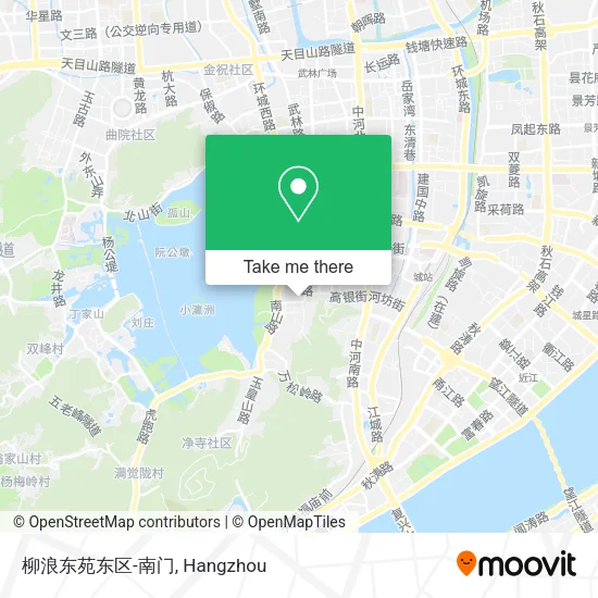 柳浪东苑东区-南门 map