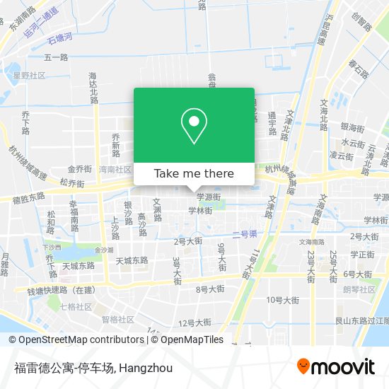 福雷德公寓-停车场 map