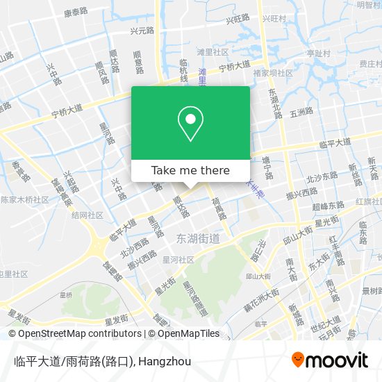 临平大道/雨荷路(路口) map