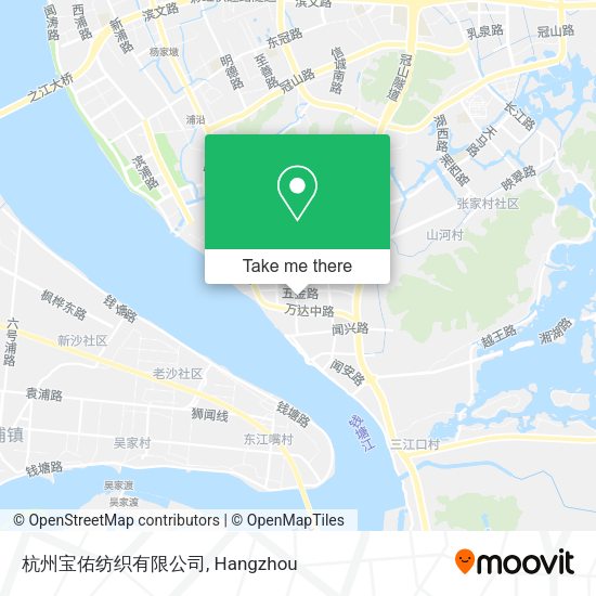 杭州宝佑纺织有限公司 map