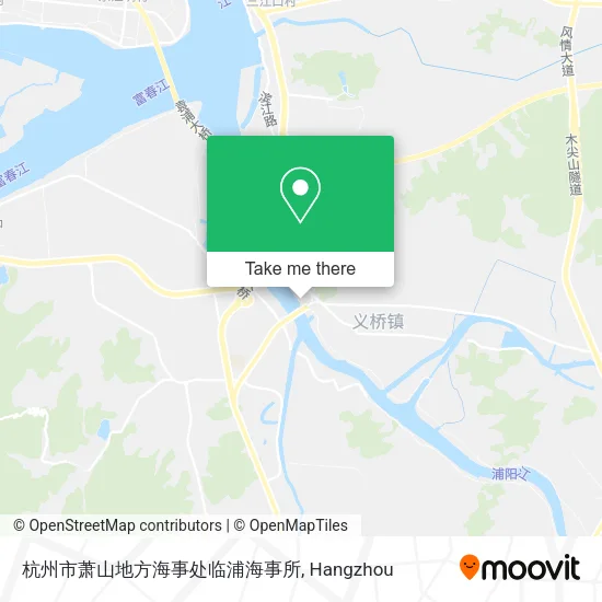 杭州市萧山地方海事处临浦海事所 map