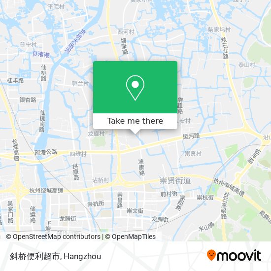 斜桥便利超市 map