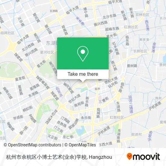 杭州市余杭区小博士艺术(业余)学校 map