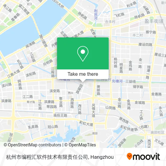 杭州市编程汇软件技术有限责任公司 map