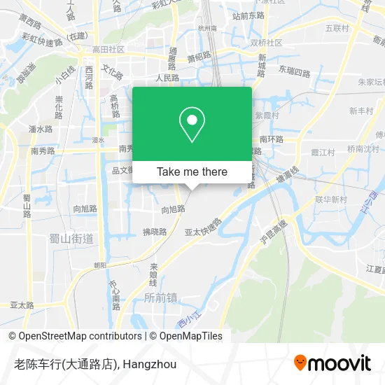 老陈车行(大通路店) map