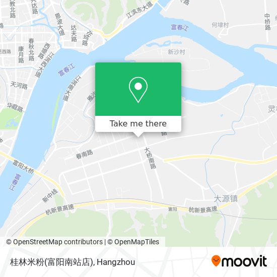 桂林米粉(富阳南站店) map