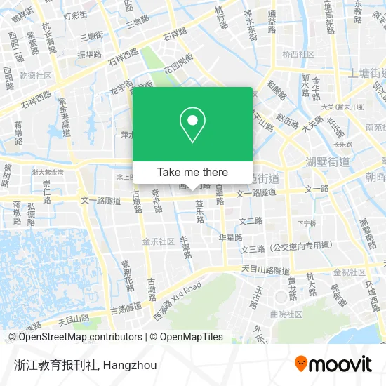 浙江教育报刊社 map