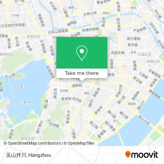 吴山拌川 map