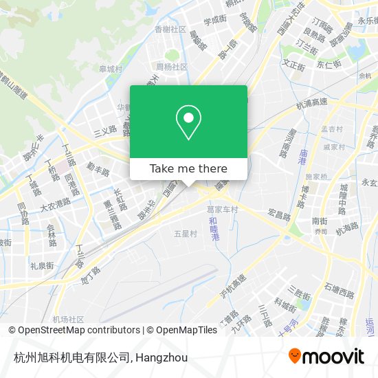 杭州旭科机电有限公司 map