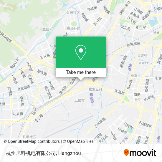 杭州旭科机电有限公司 map