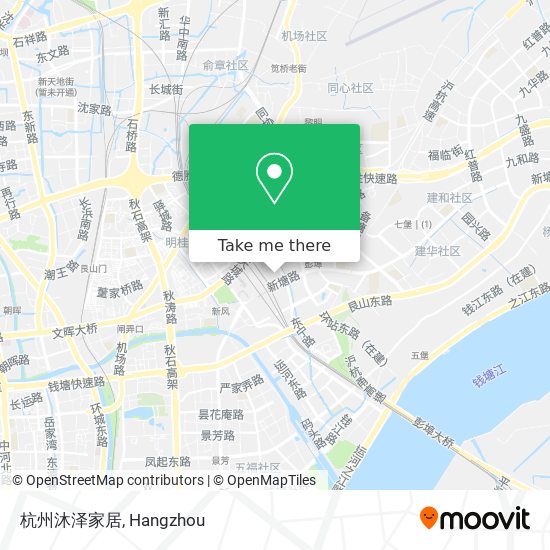 杭州沐泽家居 map
