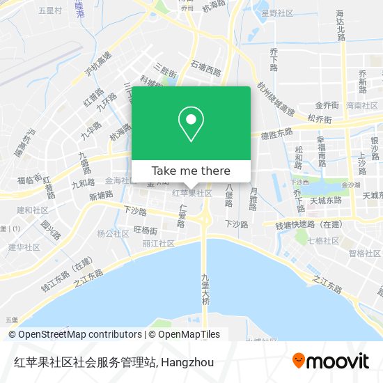 红苹果社区社会服务管理站 map