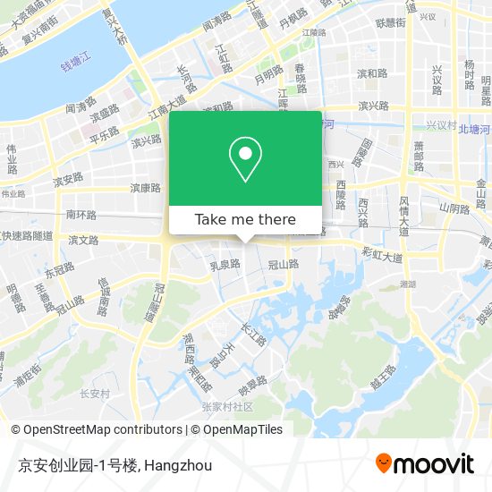 京安创业园-1号楼 map