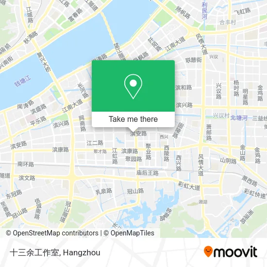 十三余工作室 map