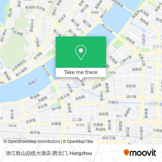 浙江歌山品悦大酒店-西北门 map