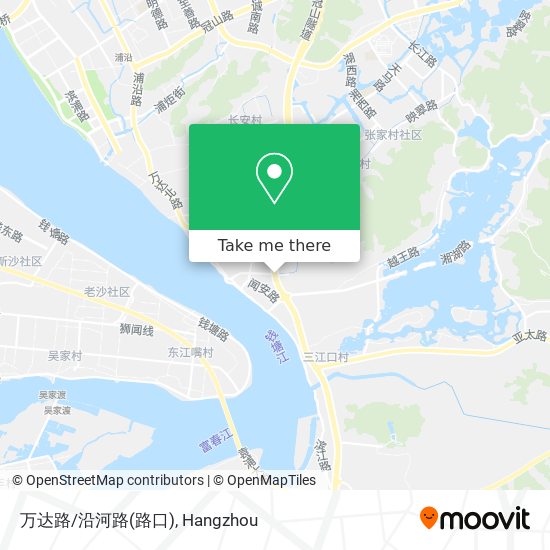 万达路/沿河路(路口) map