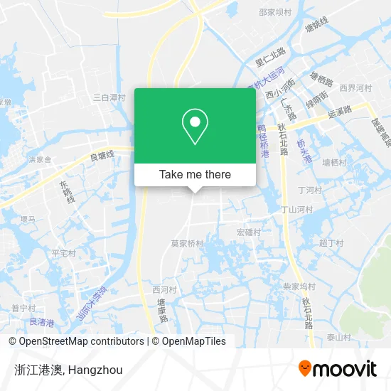 浙江港澳 map