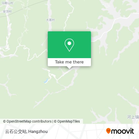 云石公交站 map