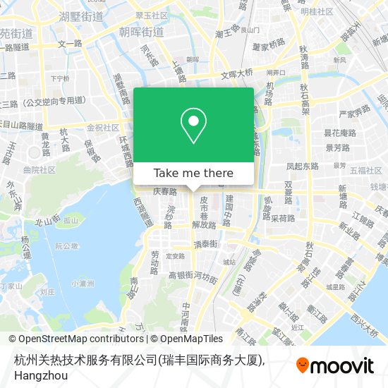 杭州关热技术服务有限公司(瑞丰国际商务大厦) map
