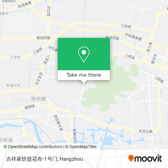 吉祥家纺提花布-1号门 map