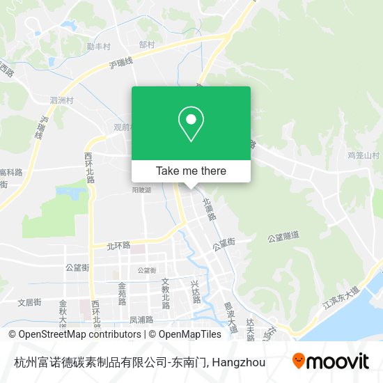 杭州富诺德碳素制品有限公司-东南门 map