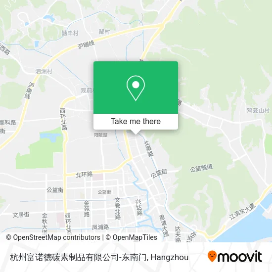 杭州富诺德碳素制品有限公司-东南门 map