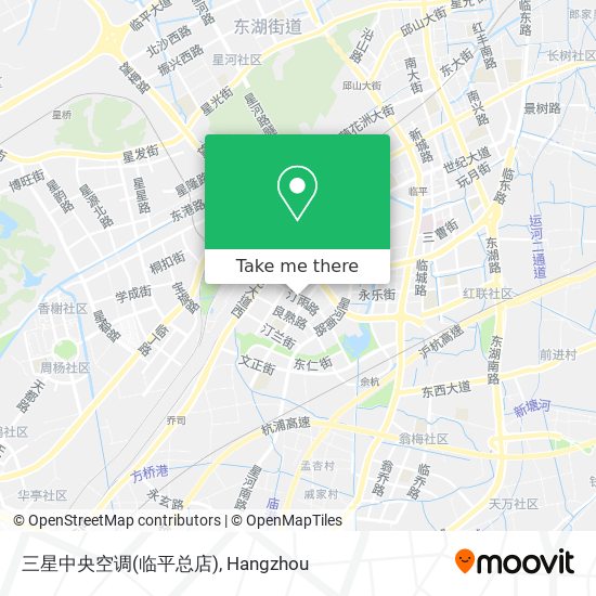 三星中央空调(临平总店) map