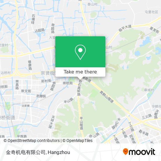 金奇机电有限公司 map