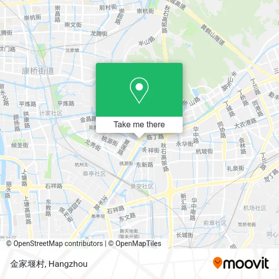金家堰村 map