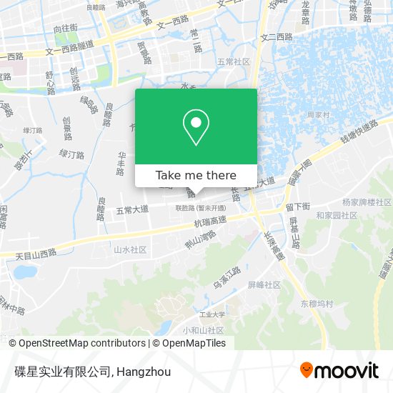 碟星实业有限公司 map