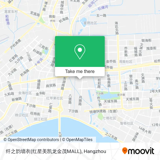 纤之韵墙衣(红星美凯龙金茂MALL) map