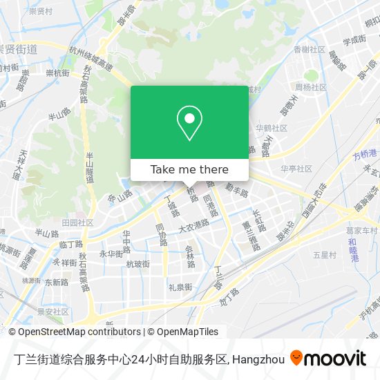 丁兰街道综合服务中心24小时自助服务区 map