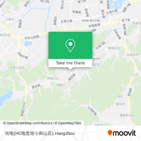 街电(HC电竞馆小和山店) map