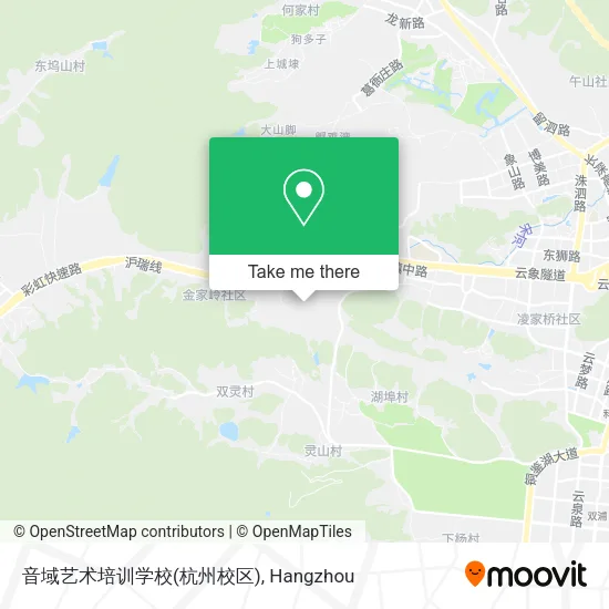 音域艺术培训学校(杭州校区) map