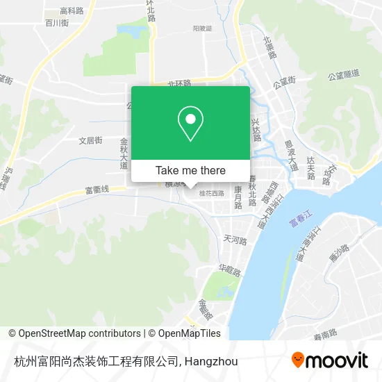 杭州富阳尚杰装饰工程有限公司 map