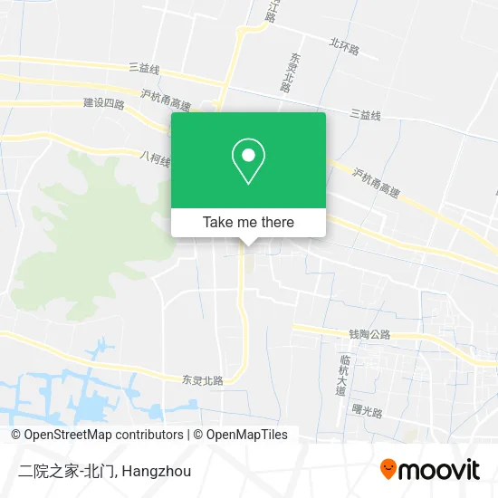 二院之家-北门 map