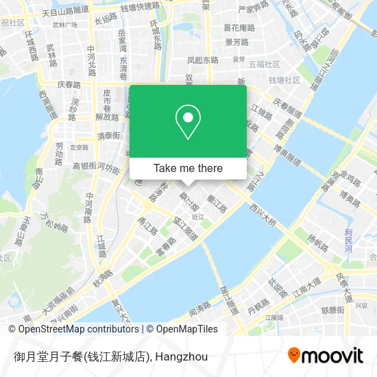 御月堂月子餐(钱江新城店) map