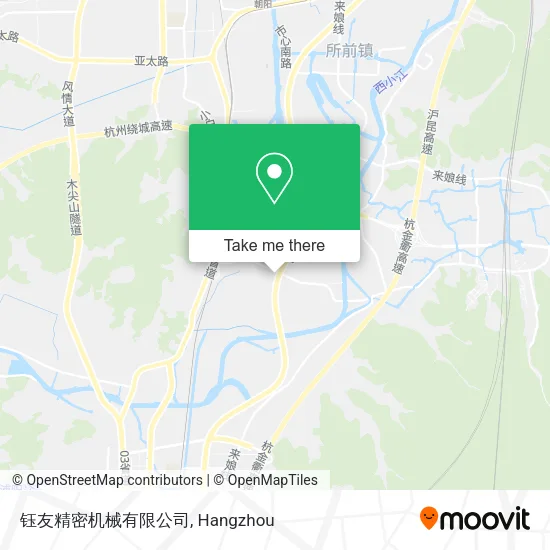 钰友精密机械有限公司 map
