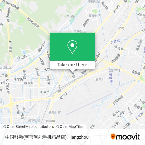 中国移动(宝蓝智能手机精品店) map