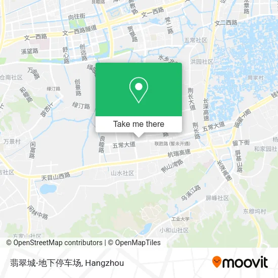 翡翠城-地下停车场 map